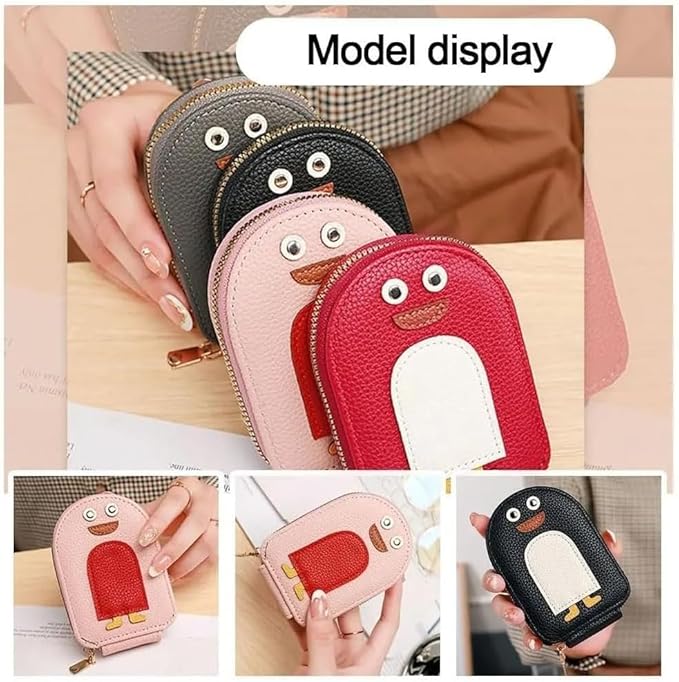Cute Penguin Design Card Holder