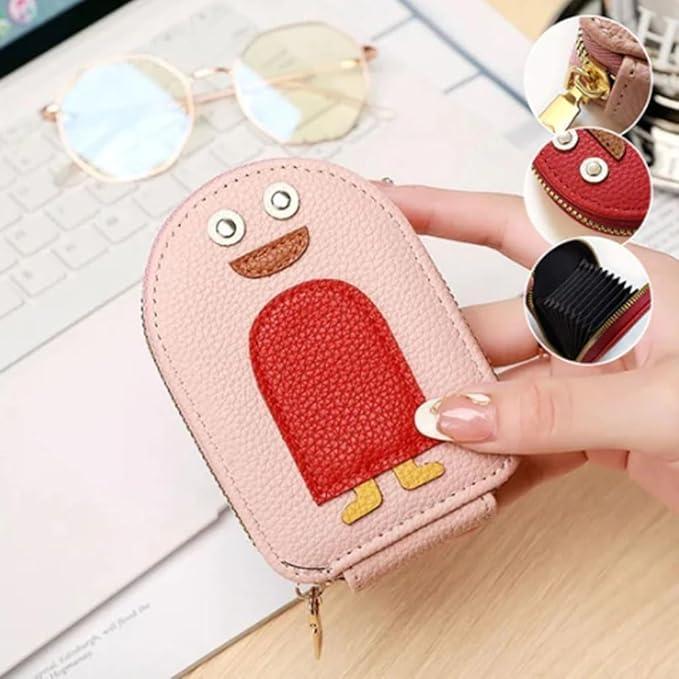 Cute Penguin Design Card Holder