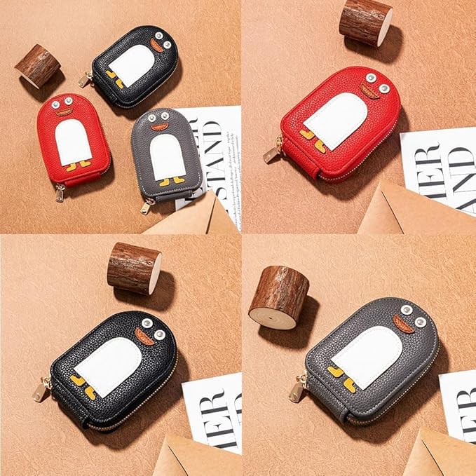Cute Penguin Design Card Holder