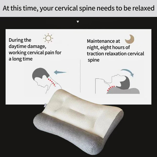 నిద్రించడానికి సూపర్ ఎర్గోనామిక్ పిల్లో